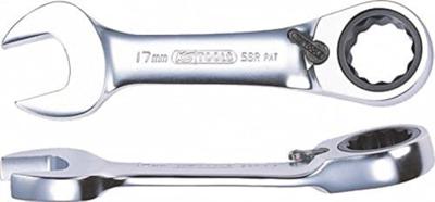 KS Tools 503.4642 503.4642 Steek-ringratelsleutel Sleutelbreedte (metrisch) 19 mm
