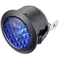 TRU COMPONENTS TC-11193672 Standaard signaallamp met lamp 12 V/DC Blauw 1 stuk(s) - thumbnail