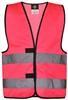 Korntex KX200 Kids´ Hi-Vis Safety Vest Aarhus - Neon Pink - S (7-12 years) - thumbnail