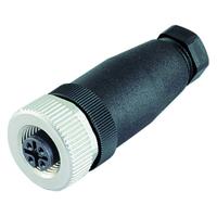 Binder 99 0436 14 05 M12 Connector | Female Recht | A-codering | 5-polig - thumbnail