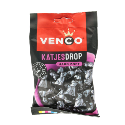 Venco Katjesdrop 120 Gram Venco Katjesdrop 120 Gram