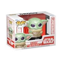 Star Wars The Mandalorian Holiday Funko Pop Vinyl: Grogu - thumbnail
