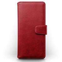 Qubits - luxe echt lederen wallet hoes - Samsung Galaxy S20 Ultra - Rood - thumbnail