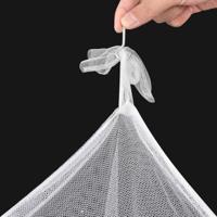 VidaXL Klamboe vierkant met 3 openingen 2 st - thumbnail