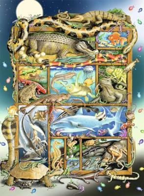 Ravensburger Legpuzzel xxl reptiles, 200st.