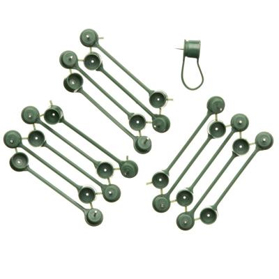 Plantenklemmen groen 15 stuks