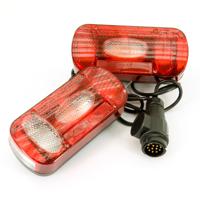 Twinnyload Set lichten + kabel + 13 polige aansluiting voor e-Base - thumbnail