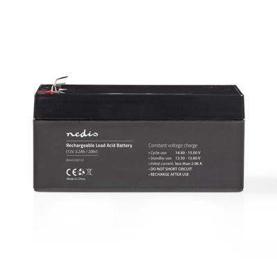 Nedis Oplaadbare Loodaccu | Lead-Acid | 12 V | 3200 mAh | 1 stuks - BALA320012V BALA320012V