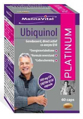 MannaVital Ubiquinol Platinum Capsules MannaVital Ubiquinol Platinum Capsules