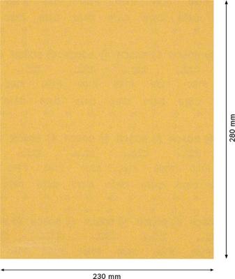 Bosch Accessoires Expert C470 schuurpapiervel voor handmatig schuren 230 x 280 mm, K180 - 50 stuk(s) - 2608900963