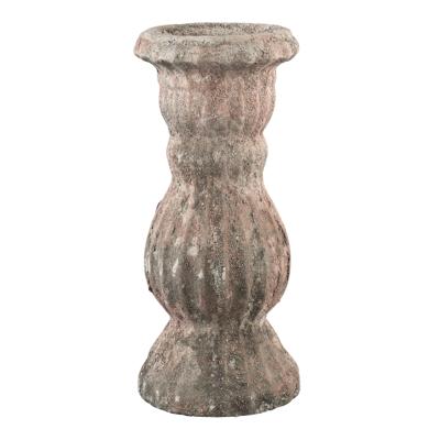 Mild Pink antique ceramic candleholder L