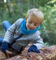 Playshoes handschoenen fleece uni marine Maat - thumbnail