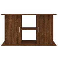 Aquariumstandaard 101x41x58 cm bewerkt hout bruin eikenkleur - thumbnail