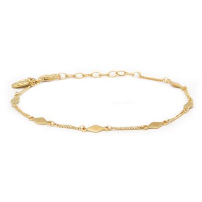 Karma Armband Diamond Shape Goud