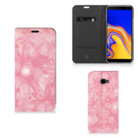 Samsung Galaxy J4 Plus Smart Cover Spring Flowers - thumbnail