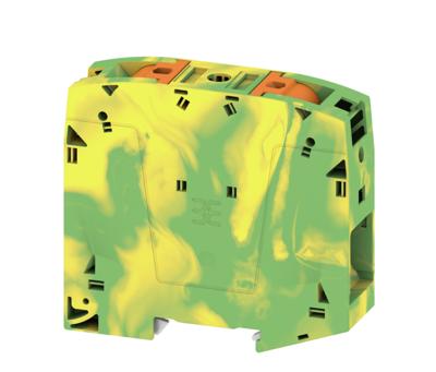 Weidmüller 2694090000 Aardklem Push-In-klem, Steekaansluiting Groen-geel 5 stuk(s)