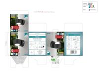 Eglo Design muurspot Treviolo Up - Down zwart 98746 - thumbnail