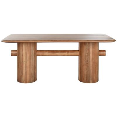 Eettafel Home ESPRIT Natuurlijk Mangohout 180 x 90 x 76 cm