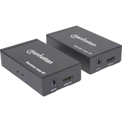 Manhattan 207959 HDMI Via netwerkkabel RJ45 120 m