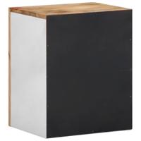 Badkamerwandkast 38x33,5x48 cm massief mangohout - thumbnail