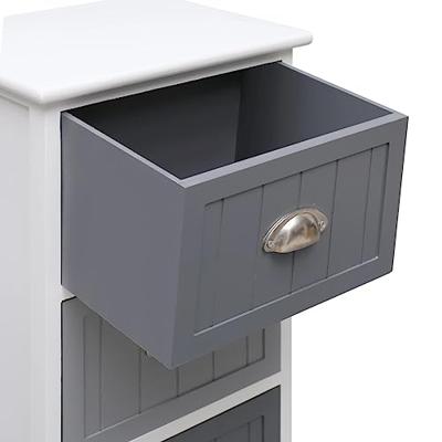 VidaXL Bijzetkast 35x30x90 cm paulowniahout VidaXL Bijzetkast 35x30x90 cm paulowniahout