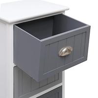 Bijzetkast 35x30x90 cm paulowniahout - thumbnail