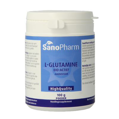 SanoPharm L-Glutamine 100 Gram SanoPharm L-Glutamine 100 Gram