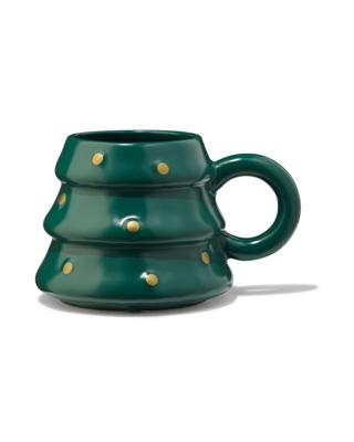 HEMA Mok 14.8cm keramiek kerstboom