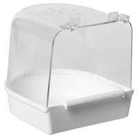 Vogelbad groot model wit - thumbnail