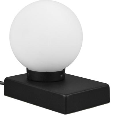 LED Tafellamp - Moderne Tafelverlichting - E14 - Mat Zwart Metaal