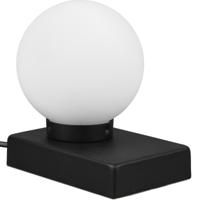 LED Tafellamp - Moderne Tafelverlichting - E14 - Mat Zwart Metaal - thumbnail