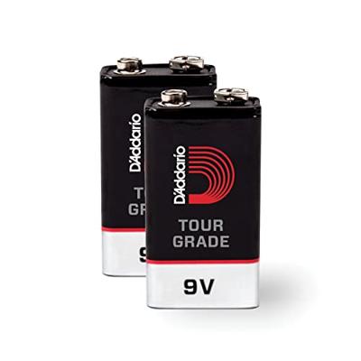 D&apos;Addario PW-9V-02 Tour Grade 9V batterijen (2 stuks)