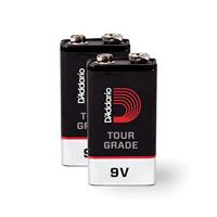 D&apos;Addario PW-9V-02 Tour Grade 9V batterijen (2 stuks) - thumbnail