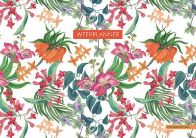 ZNU weekplanner Tropical Flowers 30 x 21 cm papier ZNU weekplanner Tropical Flowers 30 x 21 cm papier