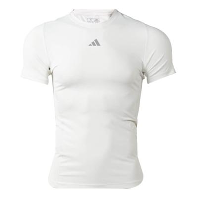 adidas Techfit T-Shirt Wit adidas Techfit T-Shirt Wit