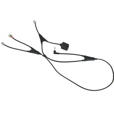 Jabra Link 14201-36 Alcatel MSH-adapter voor Jabra Go/Pro-headsets met Alcatel IP-touch-telefoons 4028/4038/4029/4039