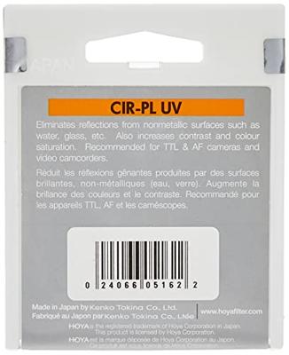 Hoya Polarisatiefilter - HRT serie (High-Rate Transparency) - 49mm Hoya Polarisatiefilter - HRT serie (High-Rate Transparency) - 49mm
