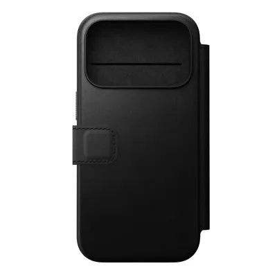 Nomad Modern leather folio iPhone 17 Pro - Black Nomad Modern leather folio iPhone 17 Pro - Black