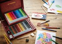 Kleurpotloden STABILO CarbOthello kalkpastel middenloofgroen - thumbnail