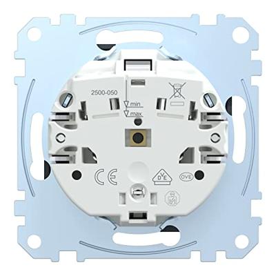 Merten MEG2300-0414 Wandcontactdoos System M Antraciet 1 stuk(s)