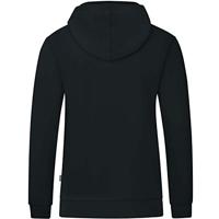 JAKO C6820 Jas Met Kap Organic - Zwart - M - thumbnail