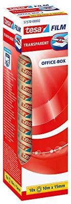 Tesa plakband 10mx15mm 10st transp