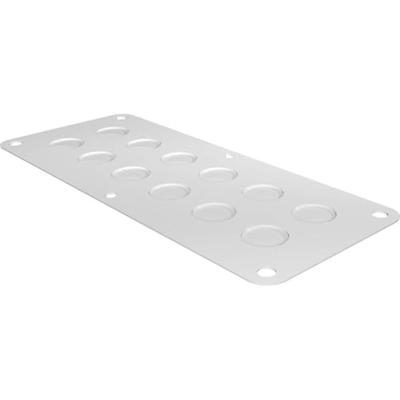 Rittal SZ 1581.200 1581200 Kabelinvoerplaat Met uitsparingen Staal Grijs-wit (RAL 7035) 1 stuk(s) Piece Rittal SZ 1581.200 1581200 Kabelinvoerplaat Met uitsparingen Staal Grijs-wit (RAL 7035) 1 stuk(s) Piece
