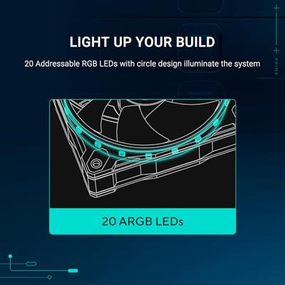 Asus PRIME MR120 PC-ventilator Zwart