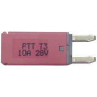 PARTS PTT Circuit Breaker Mini, type 3. Manual Reset, 10A C001-102-0063 Standaard steekzekering (auto) 10 A Rood 1 stuk(s) - thumbnail