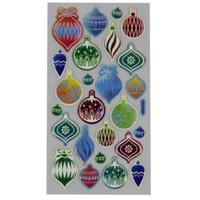 Stickers Kerstballen 20 stuks | 48 stuks - thumbnail