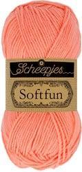 Scheepjes Softfun - 2636 Soft Coral - Haakgaren / Breigaren