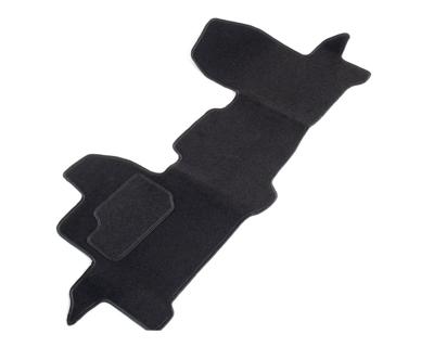 Automatten op maat - zwart stof - Ford Transit Custom 2013-2017