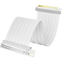 TRYX PCIe Riser-kabel PCIe 5.0 PCIe x16 bus, PCIe x16 stekker 3 cm Wit A-S300C-PCI5-G0W - thumbnail