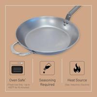 De Buyer Koekenpan Mineral B Element - ø 36 cm - zonder anti-aanbaklaag - thumbnail